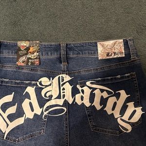 Ed Hardy Men Slim Fit 34w x 30l